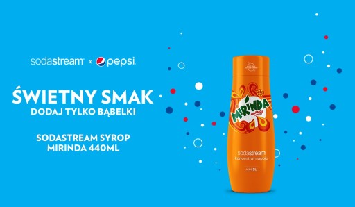Sirup do SodaStream Mirinda carbonator 440 ml