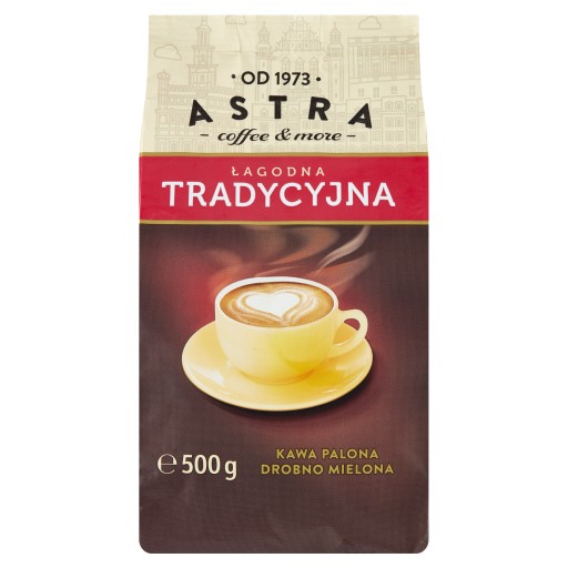 Mletá káva Astra, jemná, TRADIČNÁ, 500 g