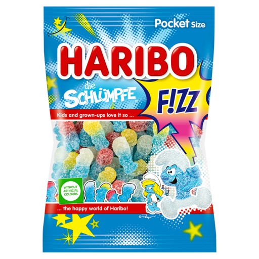 SMERFY FIZZ RELÉ 85 g HARIBO
