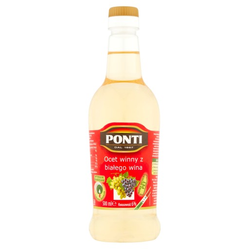 Ponti Biely vínny ocot 500 ml
