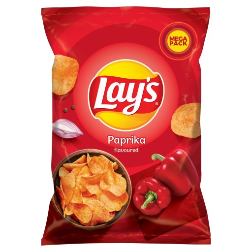 Lay's Lays Paprika Pepper chips snack 200g