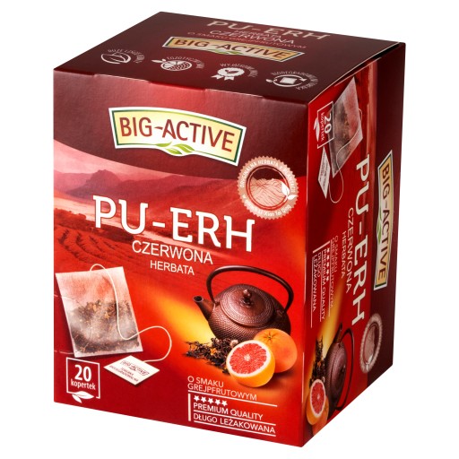 BIG ACTIVE Red Grapefruit 20x1,8g