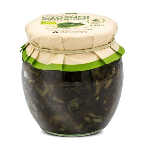 BIO nakladaný medvedí cesnak 430g - Darček