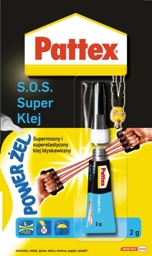 Gélové lepidlo Pattex Ultra S.O.S 2 g