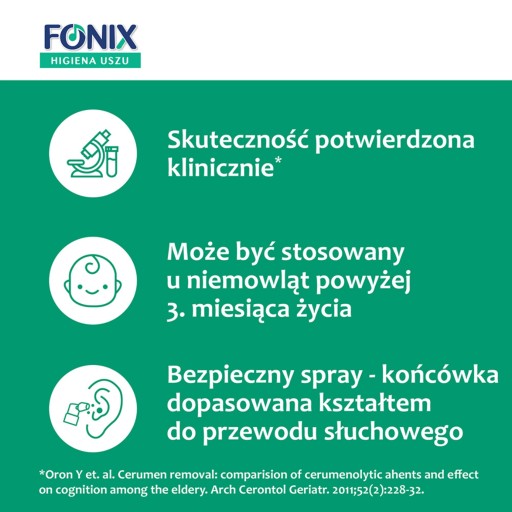 FONIX HYGIENA UŠÍ 30 ML
