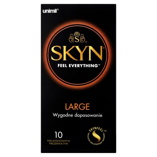 UNIMIL SKYN LARGE kondómy väčšie, 10 ks.