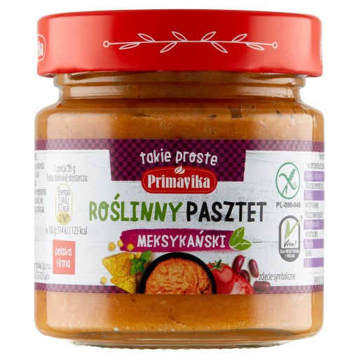 Primavika Bezlepková mexická paštéta 160 g