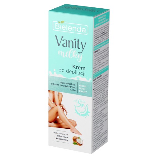 BIELENDA VANITY MILKY DEPILAČNÝ KRÉM S KOKOSOVÝM MLIEKOM 100ml
