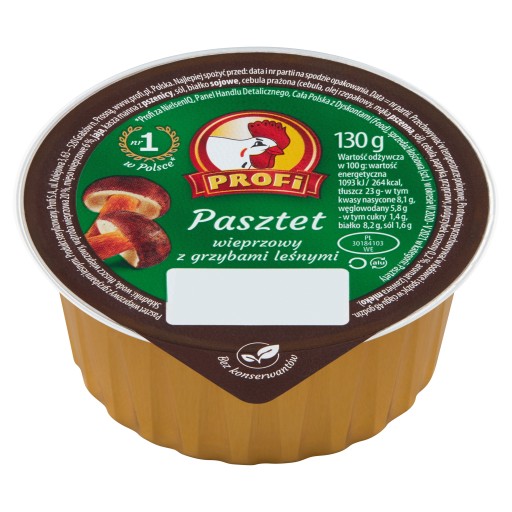 Profi bravčová paštéta so šampiňónmi 130g