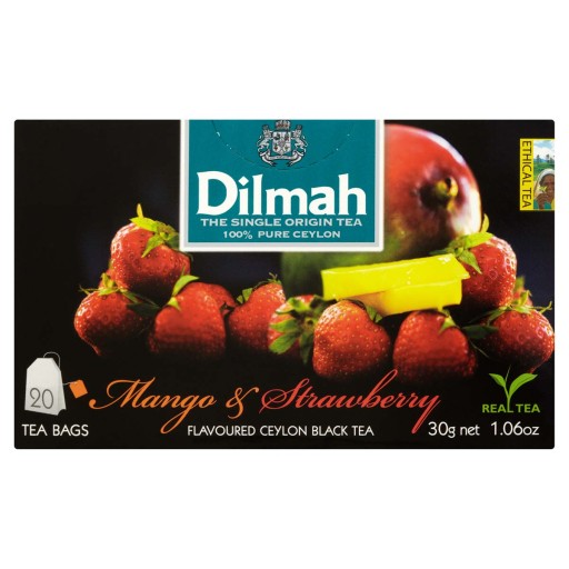 DILMAH čaj mango a jahoda 20 vrecúšok