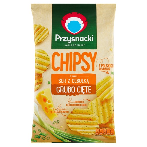 Syr Przysnacki Chips s cibuľou 135 g