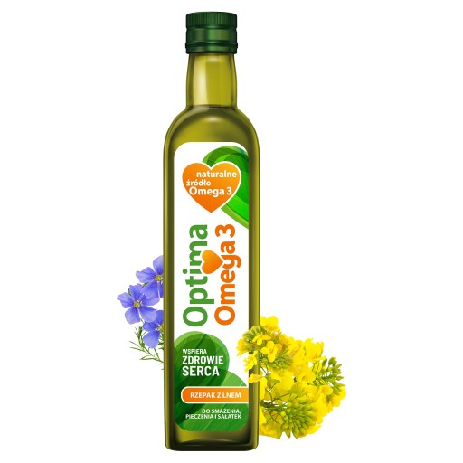 Optima Omega 3 Repkový olej s ľanovým olejom 500 ml