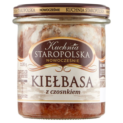 Kuchnia Staropoľská klobása s cesnakom 280 g