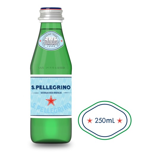 S.Pellegrino Prírodná perlivá minerálna voda 250 ml