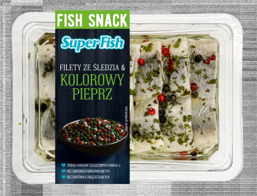 Superfish filety zo sleďa s farebným korením 200 g