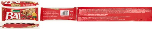 BATON BATON! 40G BRUSNICE - POMARANČOVÉ BAKALLAND