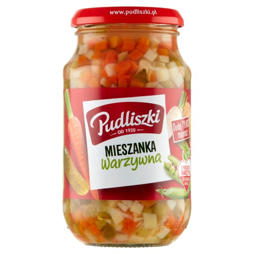 Pudliszki zeleninová zmes na šaláty 450g