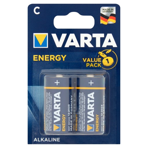 Varta Energy LR14 BABY C alkalická batéria 2 ks.
