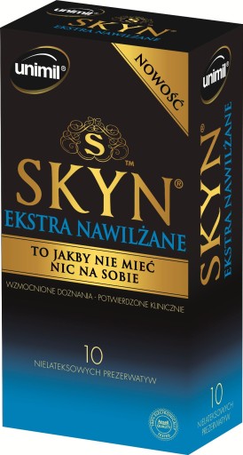 Unimil Skyn Extra Moisturized kondómy 10 ks.