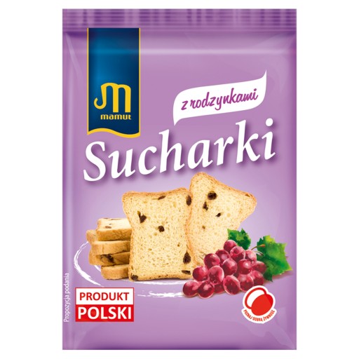 Mamut sucháre s hrozienkami 42 g