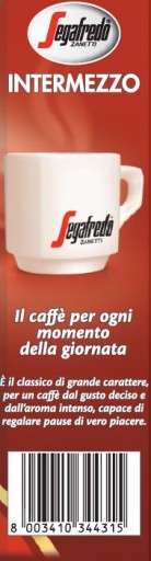 Segafredo Intermezzo mletá káva 250g