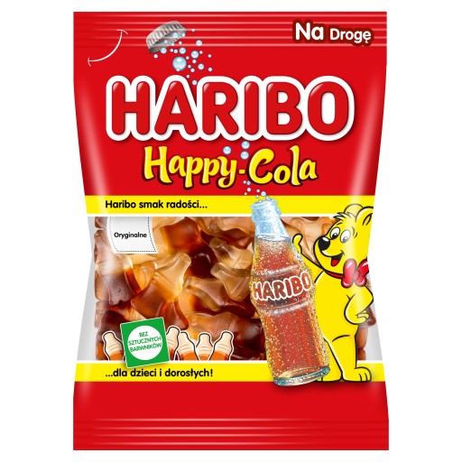 HARIBO Happy Cola želé fazuľky s príchuťou Cola 85 g