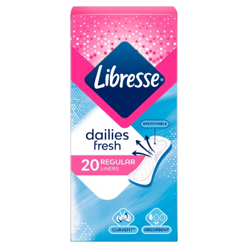 LIBRESSE NORMÁLNE HYGIENICKÉ VLOŽKY 20 ks