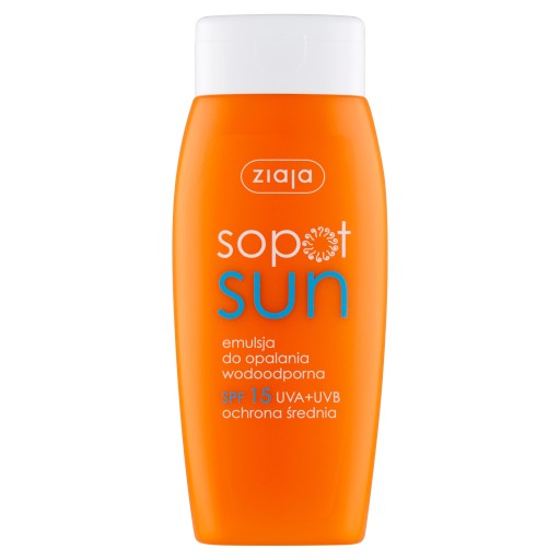 Ziaja SUN EMULSION VODEODOLNÁ SPF15 150ml