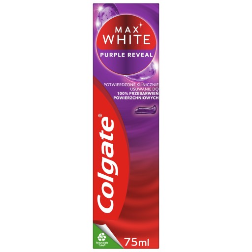 COLGATE PASTE 75ML MAX BIELA FIALOVÁ REVEAL
