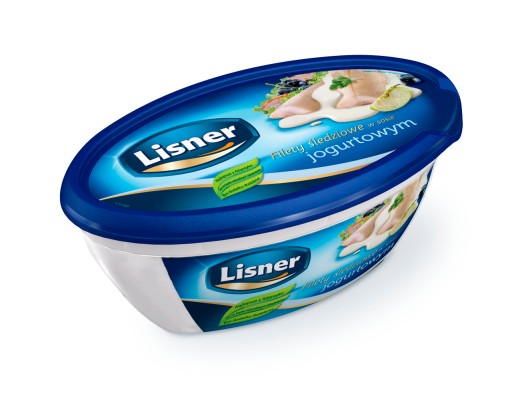 Filety zo sleďa Lisner v jogurtovej omáčke 280 g