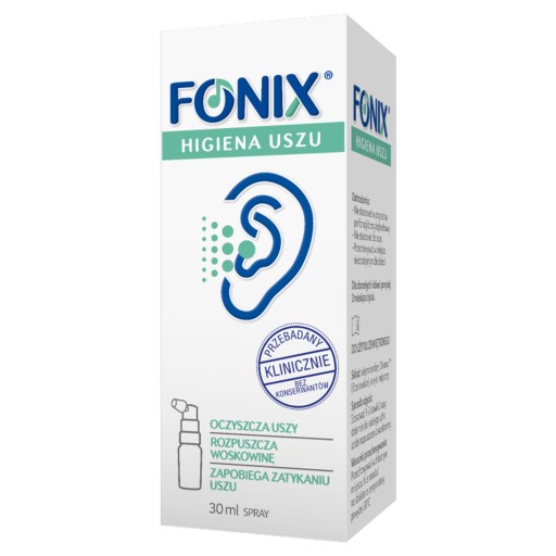FONIX HYGIENA UŠÍ NA ODSTRAŇOVANIE UŠI 30 ML