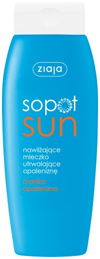 Udržiavacie mlieko na opaľovanie Ziaja Sopot Sun Tan