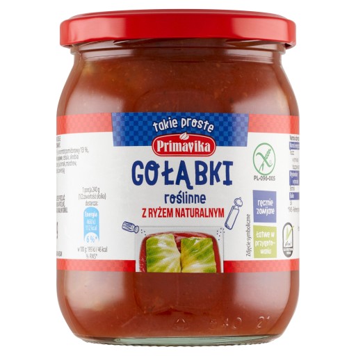 Vegetariánska kapustnica s natural ryžou BEZGL 480 g