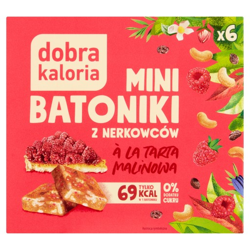 Dobra Calorie Mini kešu tyčinky a la tart