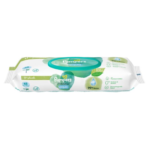 Pampers Harmonie vlhčené obrúsky 1 x 48 ks.