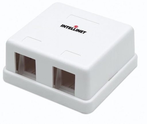 Kryt na povrch pre keystone socket 2 porty, IWP-MD