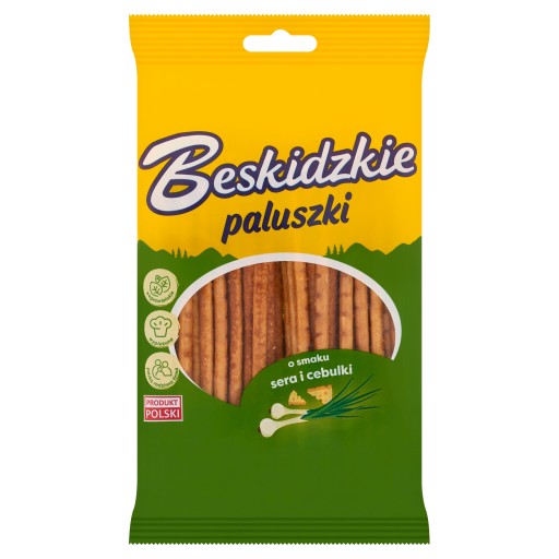 Beskid malé tyčinky s príchuťou syra a cibule 60g Aksam