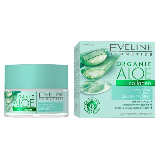 Eveline Cosmetics Organic Aloe gél na tvár