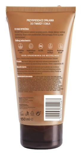 Kolastyna '24 Urýchľovač opálenia na tvár a telo 150ml