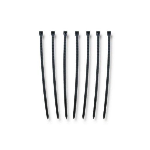 Qoltec Sťahovacie pásky/sťahovacie pásky 2,5 * 100 mm Nylon66 UV čierna