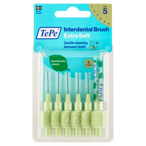TePe ExtraSoft medzizubné kefky 0,8 mm 6 ks