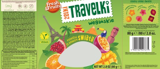 TRAVELKI Wawel želé 80 g