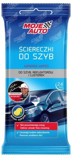 Utierky na okná 24 ks MY CAR