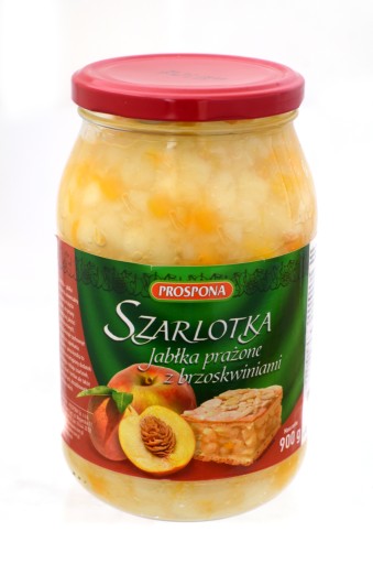 Prospona pečené jablko s broskyňou 900 g