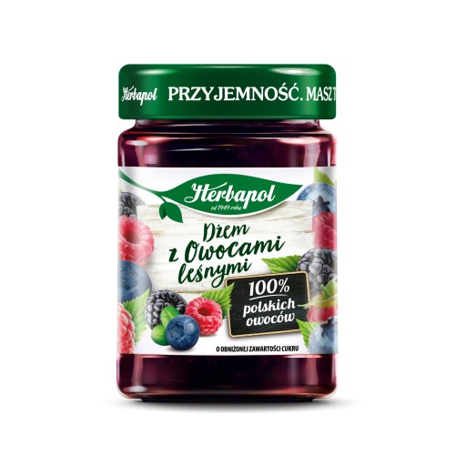Herbapol džem z lesného ovocia 280g