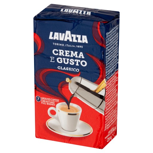 Mletá káva Lavazza Crema e Gusto Classico