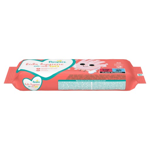 PAMPERS KIDS HYGIENA NA CESTÁCH VLHČENÉ Utierky 40 KS