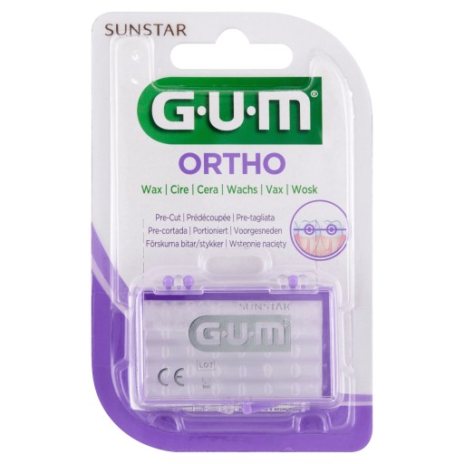 Chuťovo neutrálny ortodontický vosk GUM ORTHO Sunstar 1 ks