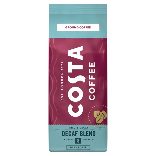 Costa Coffee The Decaf Blend mletá káva 200g