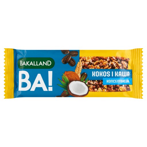 BAKALLAND BA! Kokosovo-čokoládová tyčinka 35g
